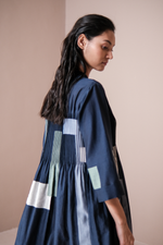Load image into Gallery viewer, Patchwork Midi Dress
