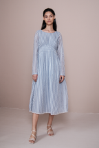 Handsmocked Midi Dress