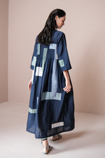 Load image into Gallery viewer, Patchwork Midi Dress
