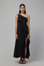 Sculpted Flow Dress