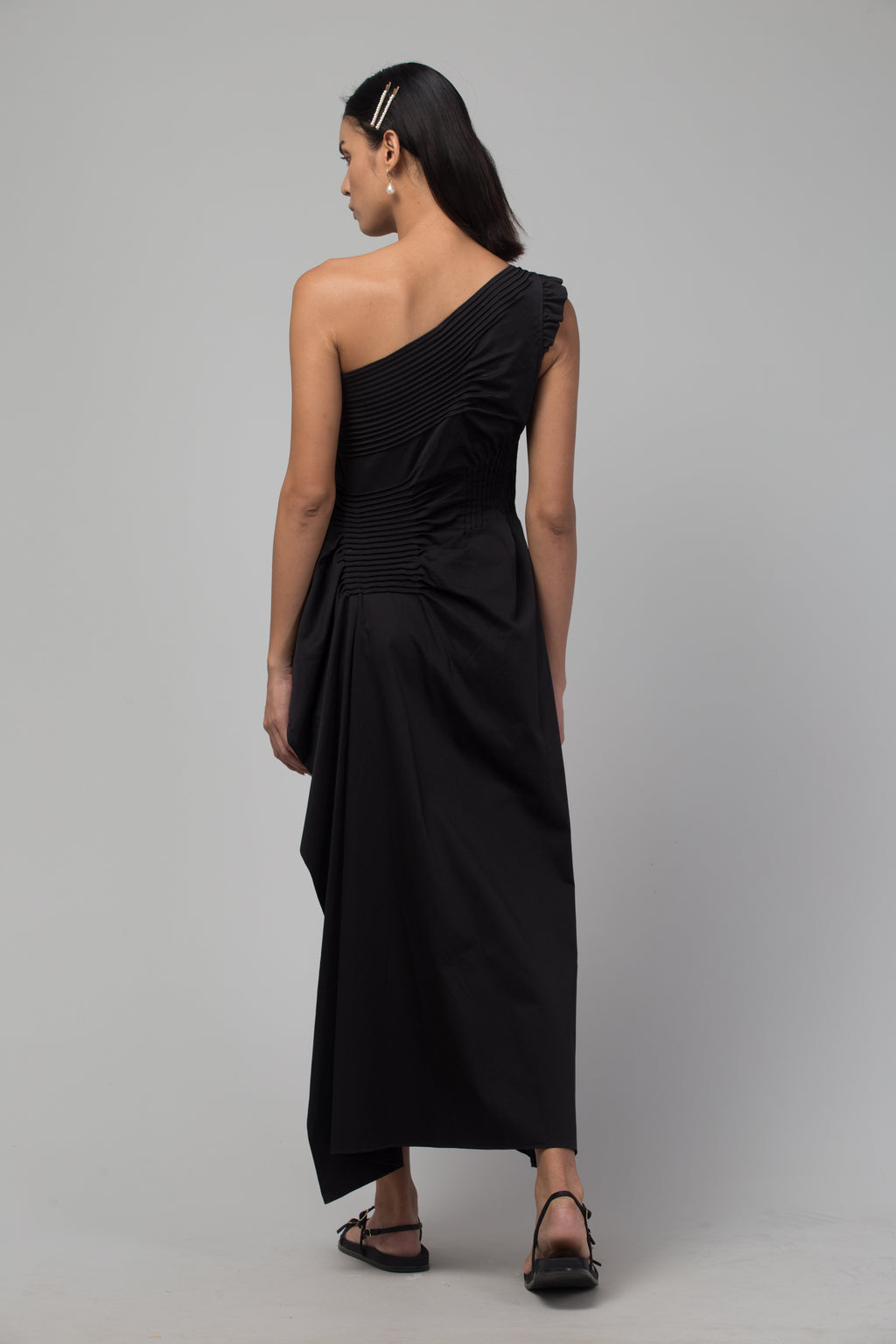 Sculpted Flow Dress