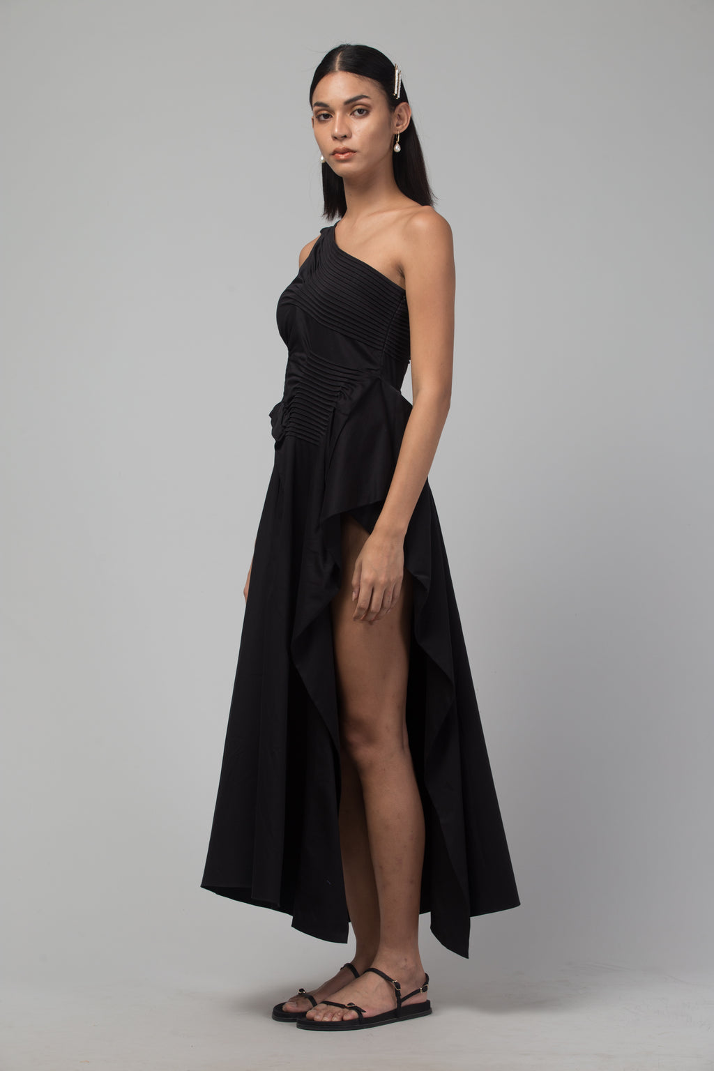 Sculpted Flow Dress