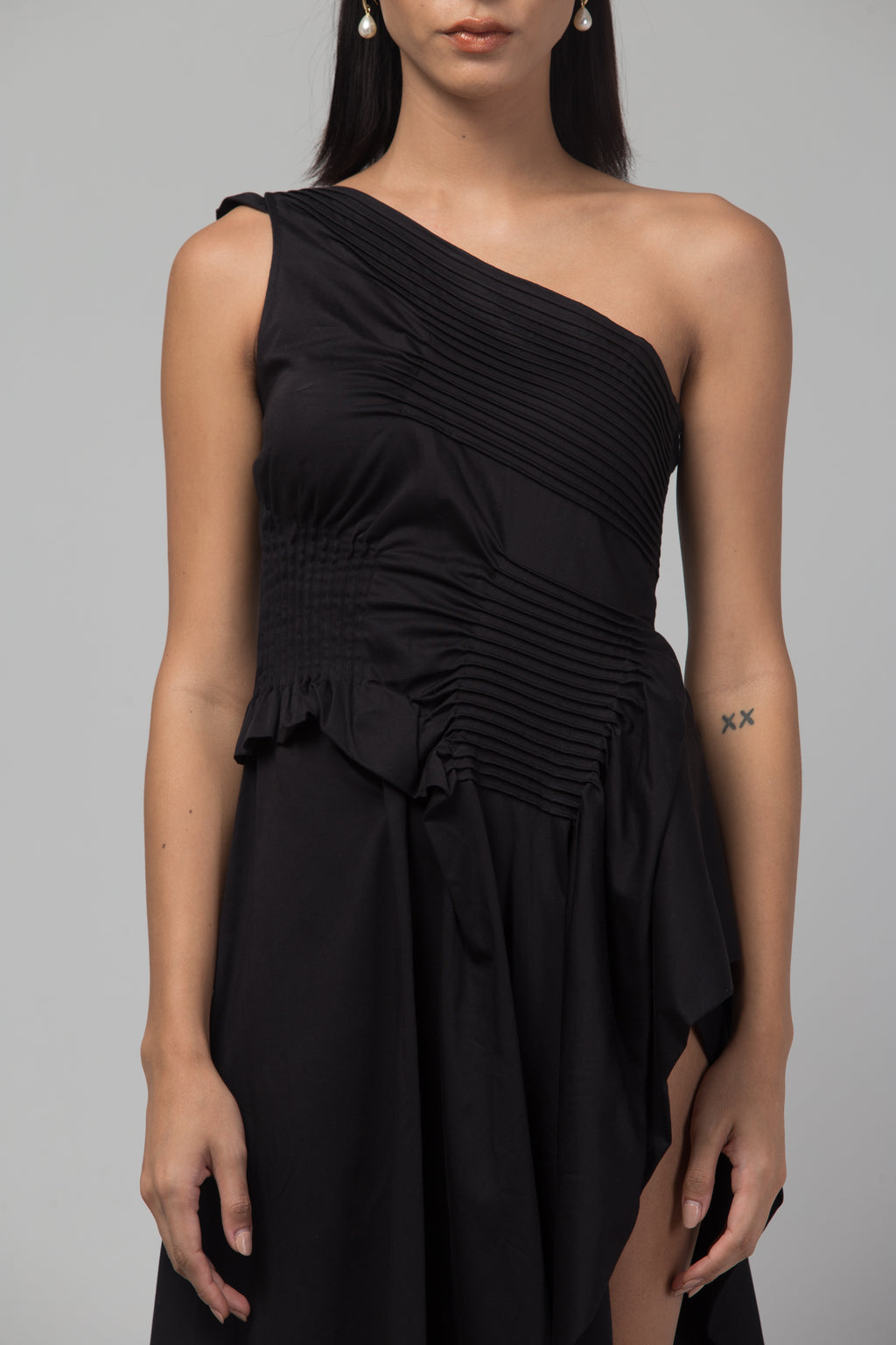 Sculpted Flow Dress