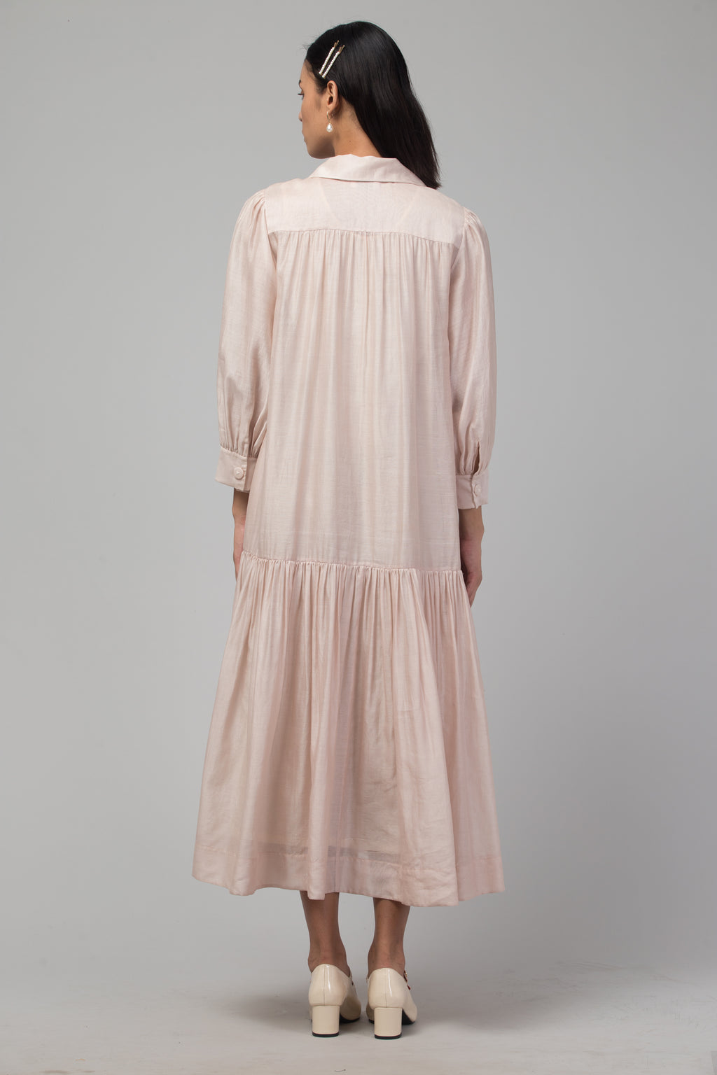 Peach dress