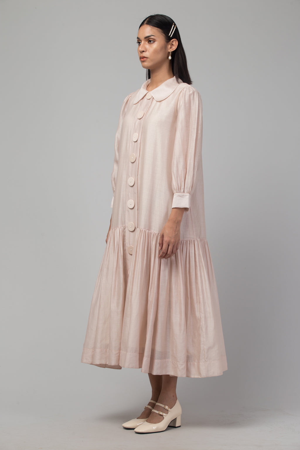 Peach dress