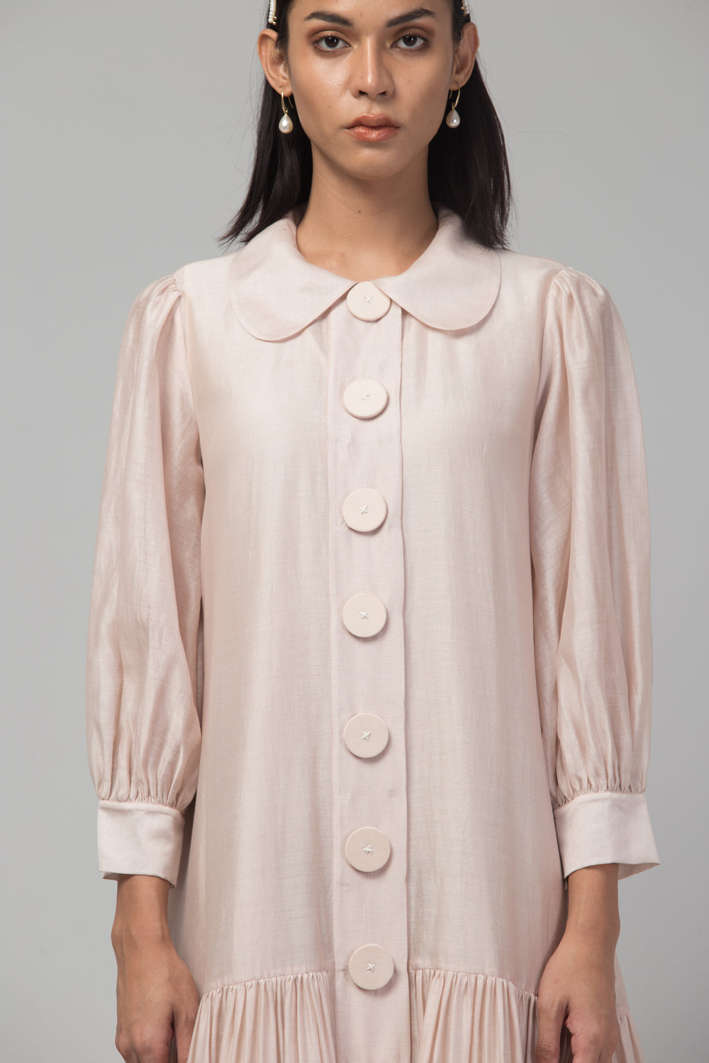 Peach dress