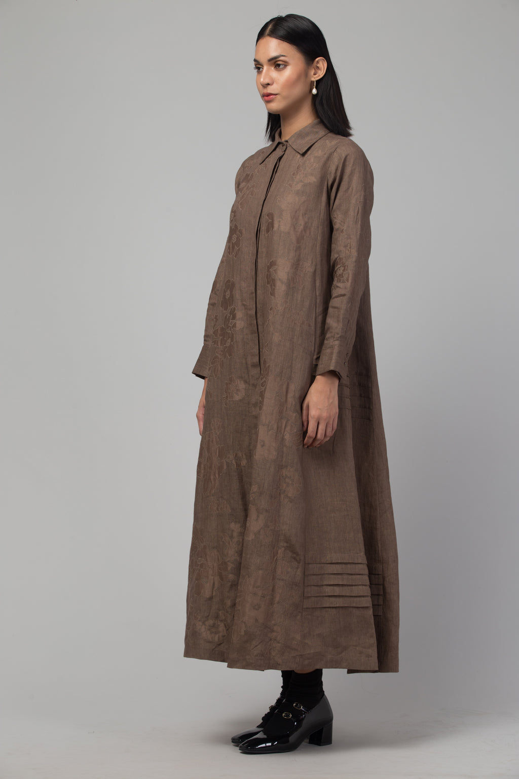 Ebony shirt dress