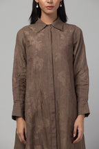 Ebony shirt dress