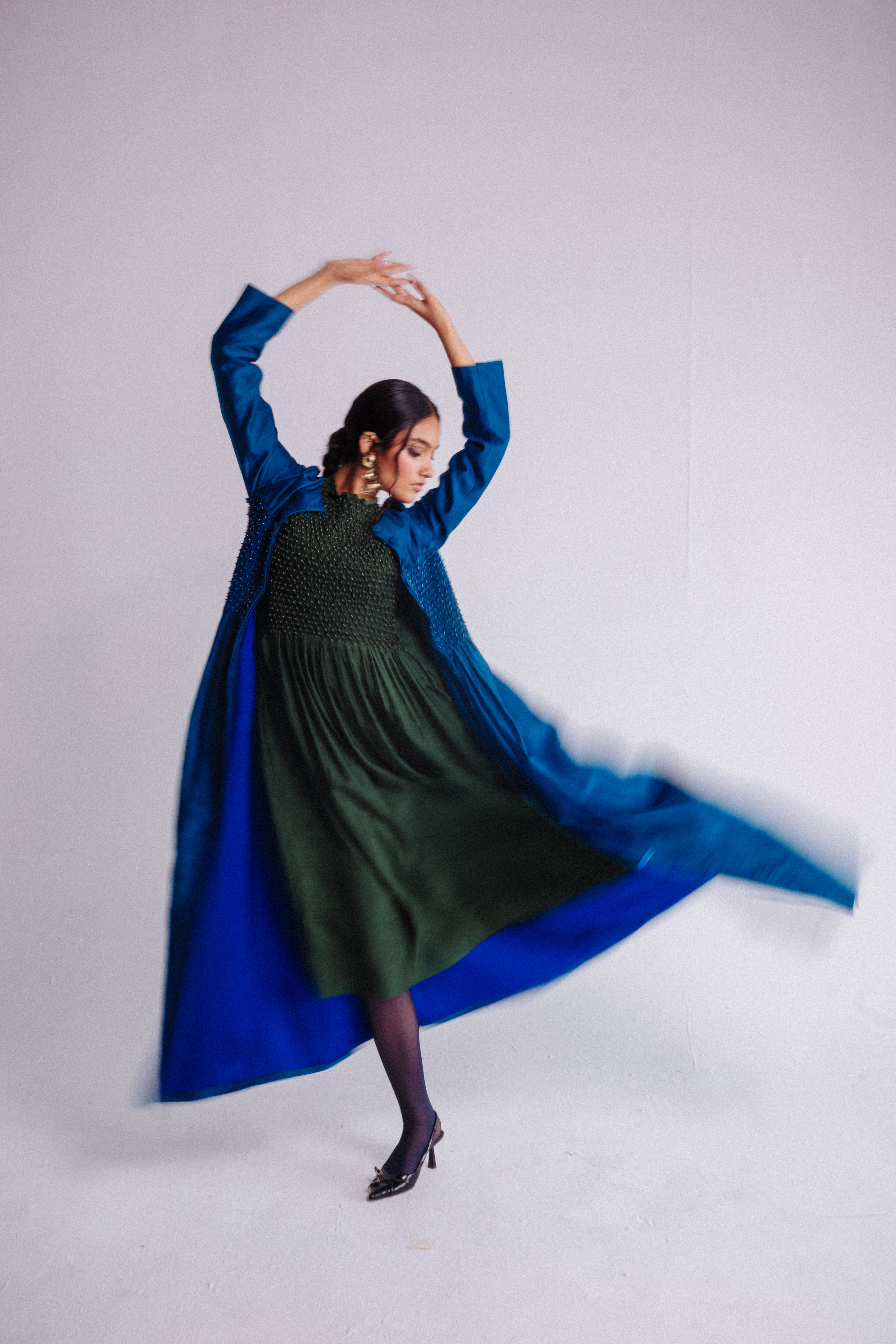 Hand-smocked  jacket