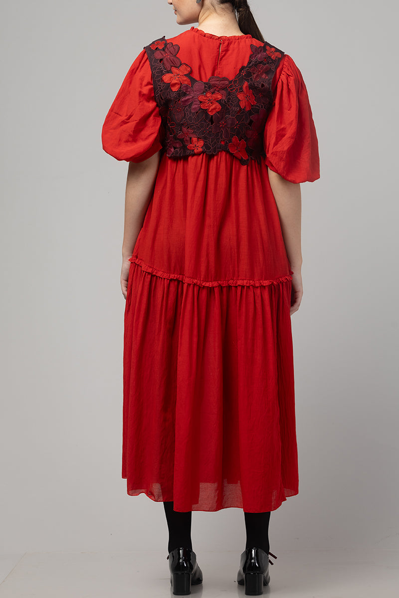 Floral Drift Dress
