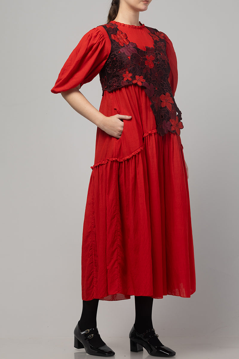 Floral Drift Dress