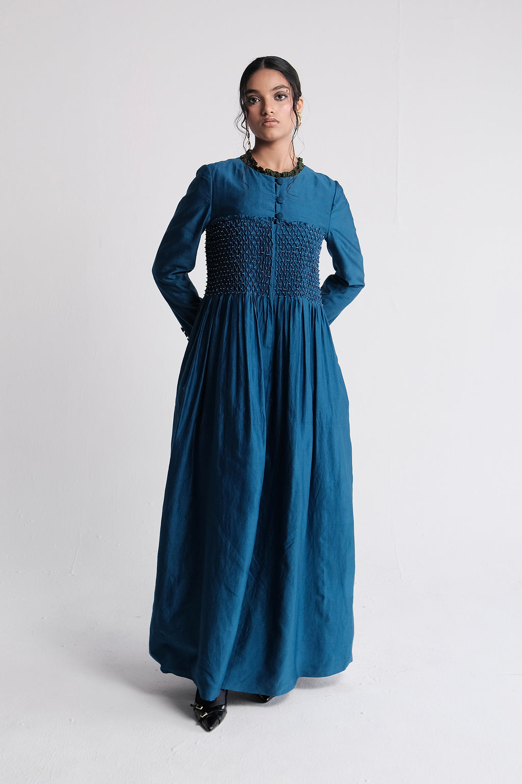 Hand-smocked  jacket