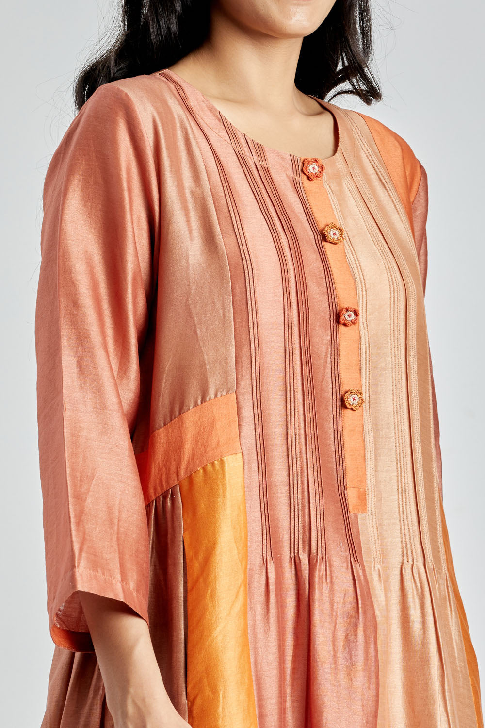 Handcrochet Paneled Tunic