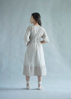 Sculpted Chequered Dress