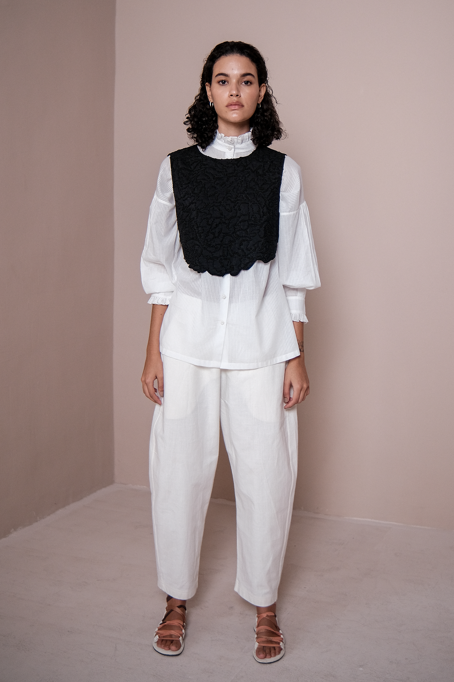 Embroidered bib deals