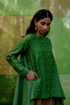 Button down Flared Shirt