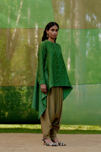 Button down Flared Shirt