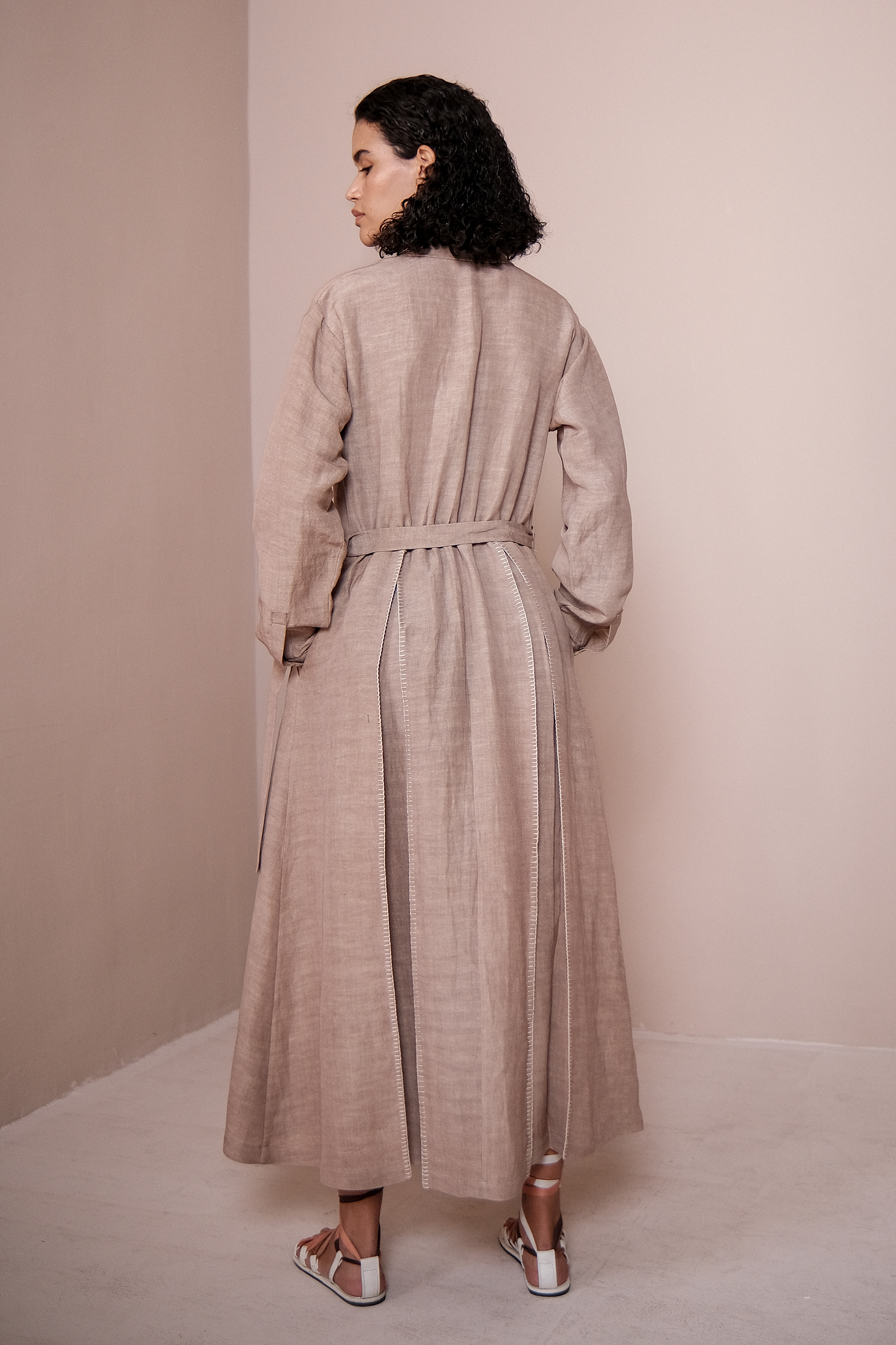 Collared Crochet Dress