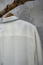 Load image into Gallery viewer, Crocheted Collared Shirt
