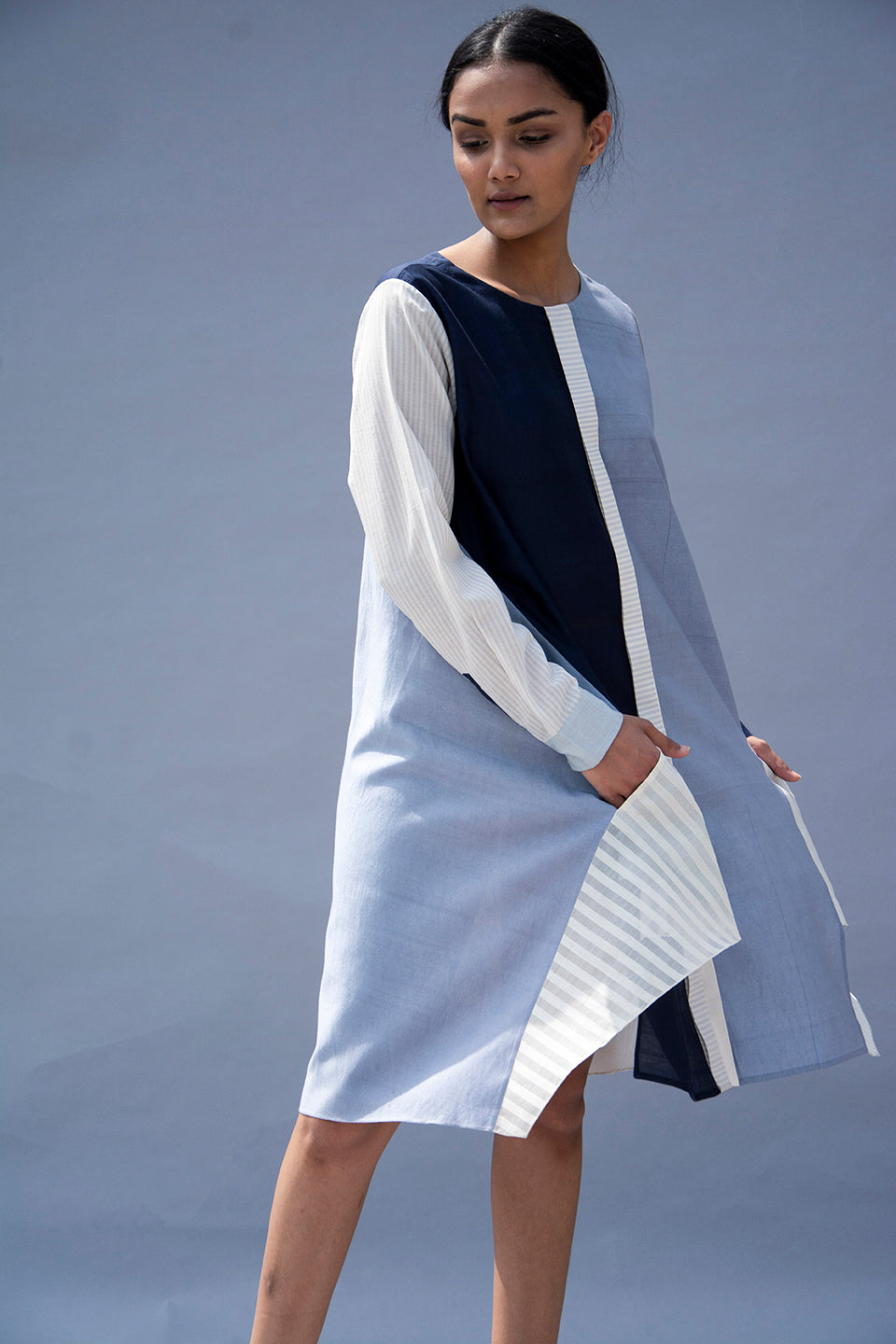 Color- Blocked Tunic