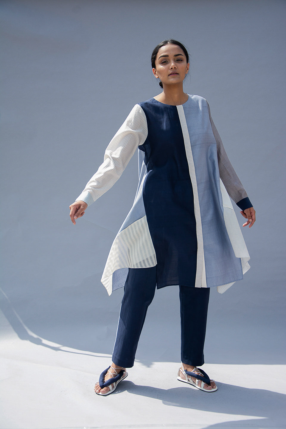 Color- Blocked Tunic