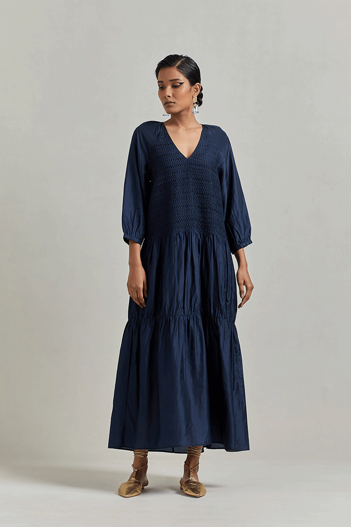 Textured Tier Dress