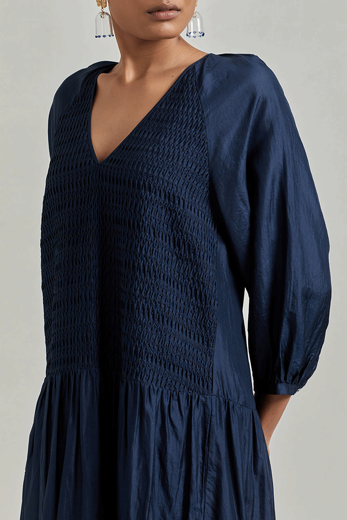 Textured Tier Dress