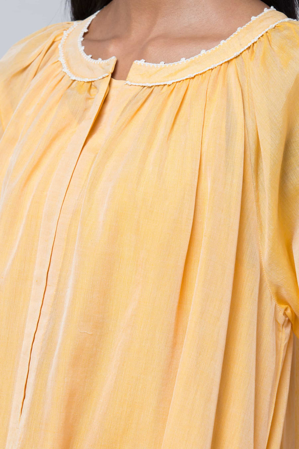 Cocoon Pintuck Dress
