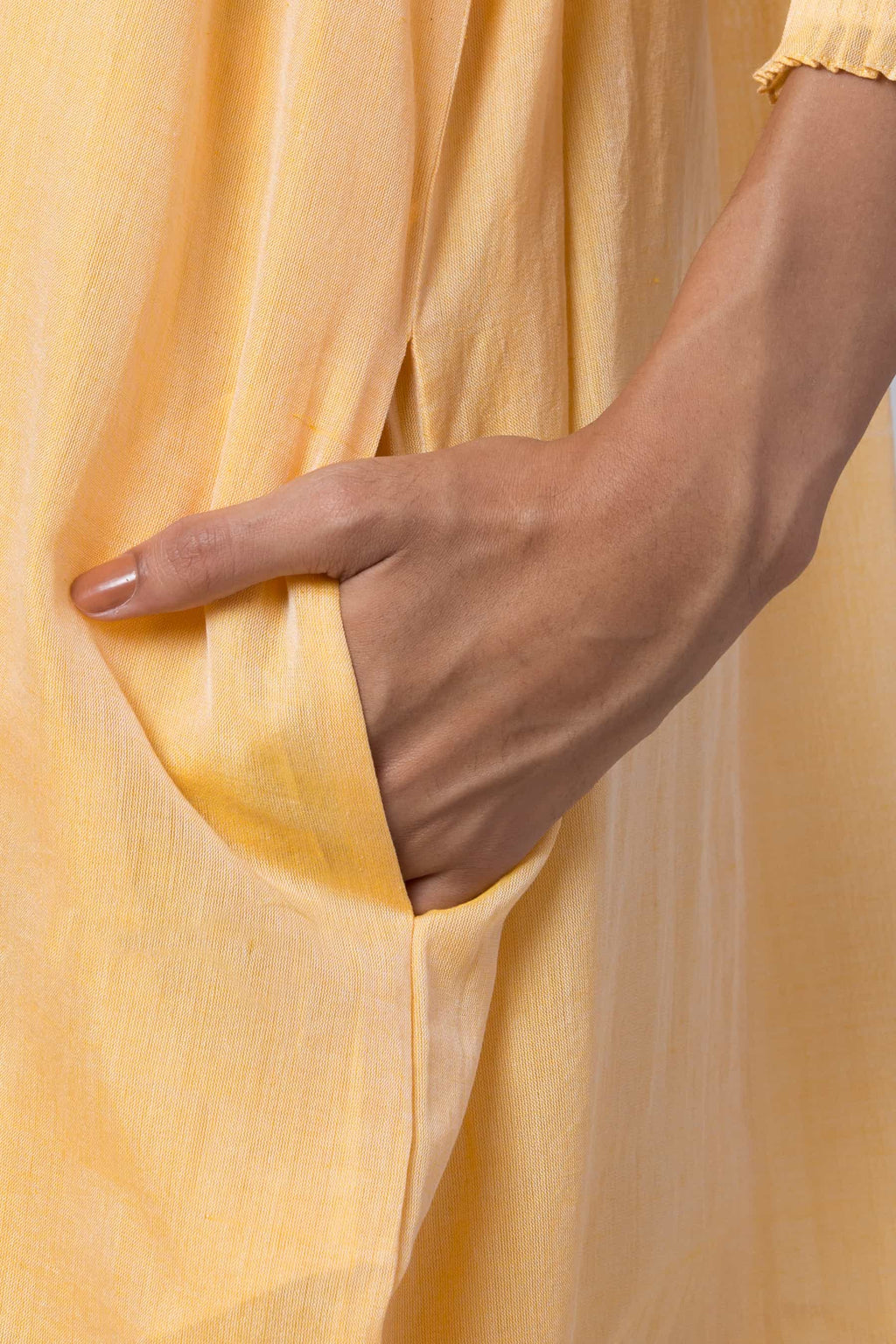 Cocoon Pintuck Dress