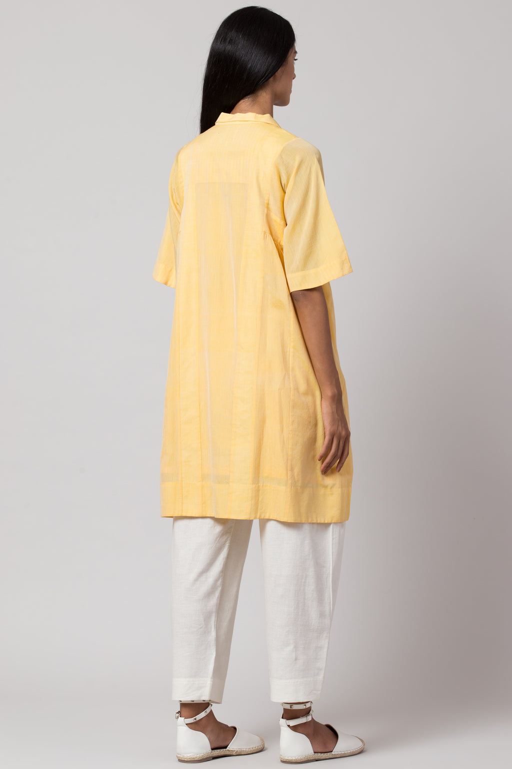 Lapel Shirt Dress