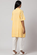 Lapel Shirt Dress