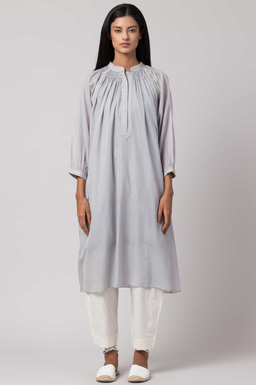 Chikankari Tunic Set
