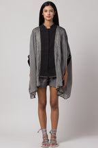 Over Sized Draped Jacket
