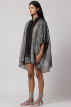 Over Sized Draped Jacket