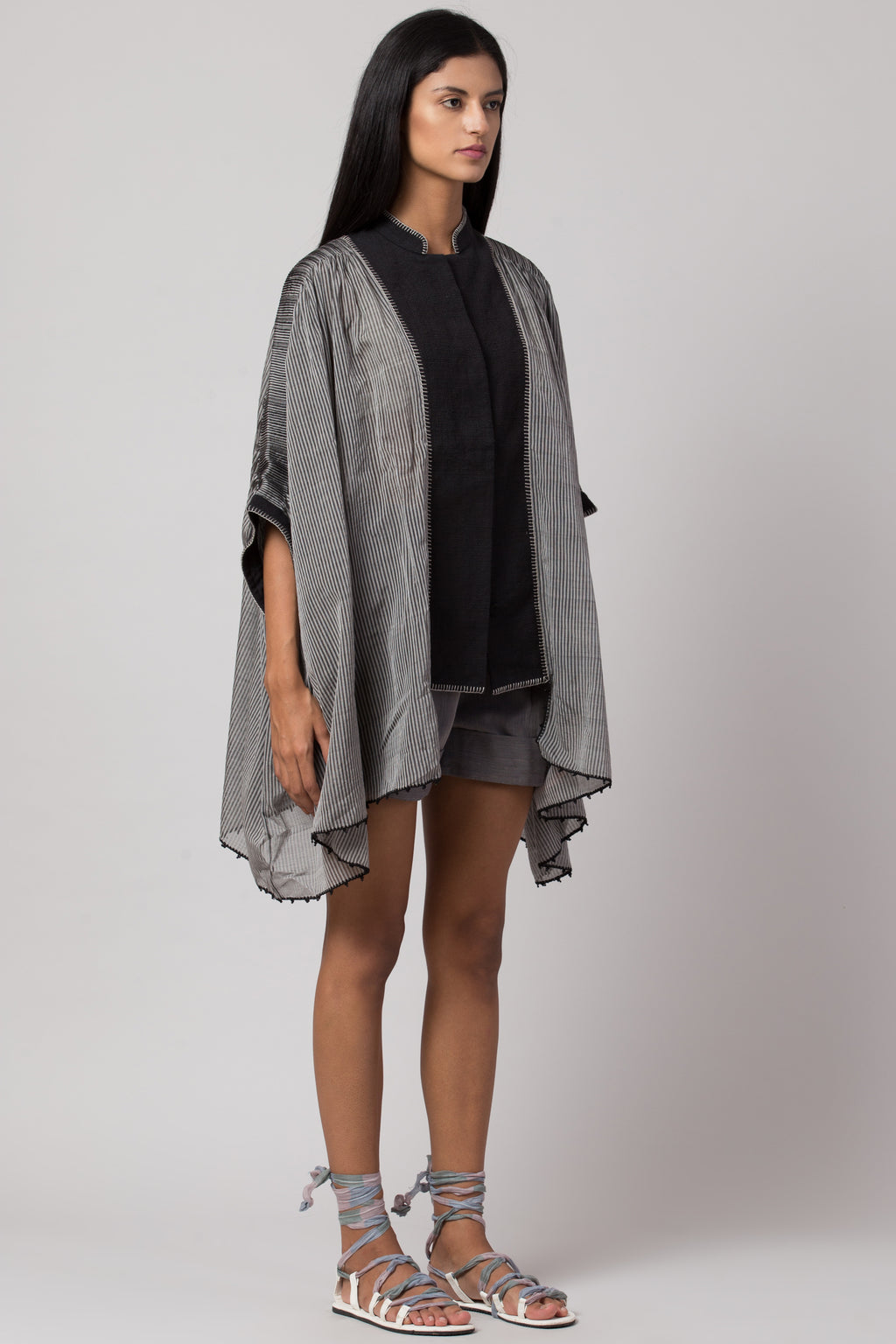 Over Sized Draped Jacket