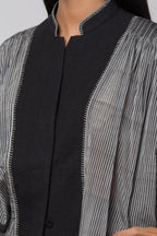 Over Sized Draped Jacket
