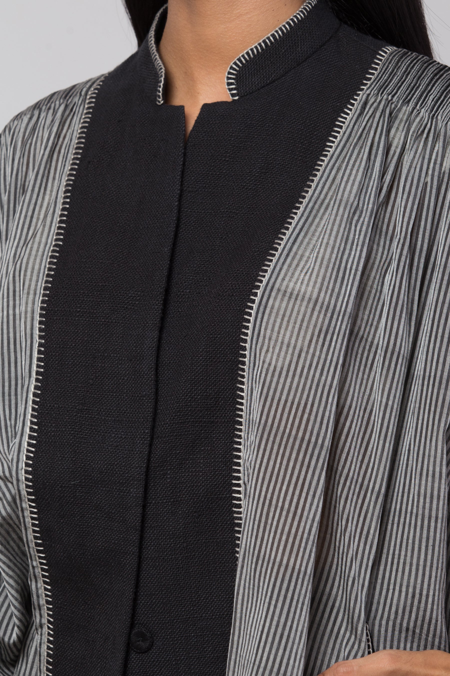 Over Sized Draped Jacket