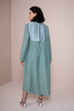 Shirt Dress with Bib