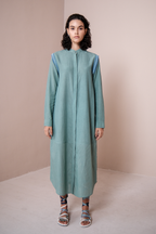 Shirt Dress with Bib