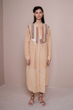 Shirt Dress with Bib