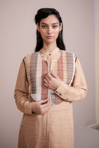 Shirt Dress with Bib