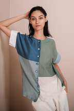 Color-Blocked Shirt