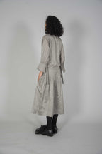 Sand Pleat Dress