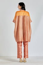Rust Colorblocked Tunic