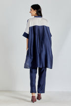 Colorblocked Straight Tunic