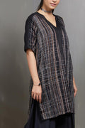 Forest Floor Hand Embroidered Tunic